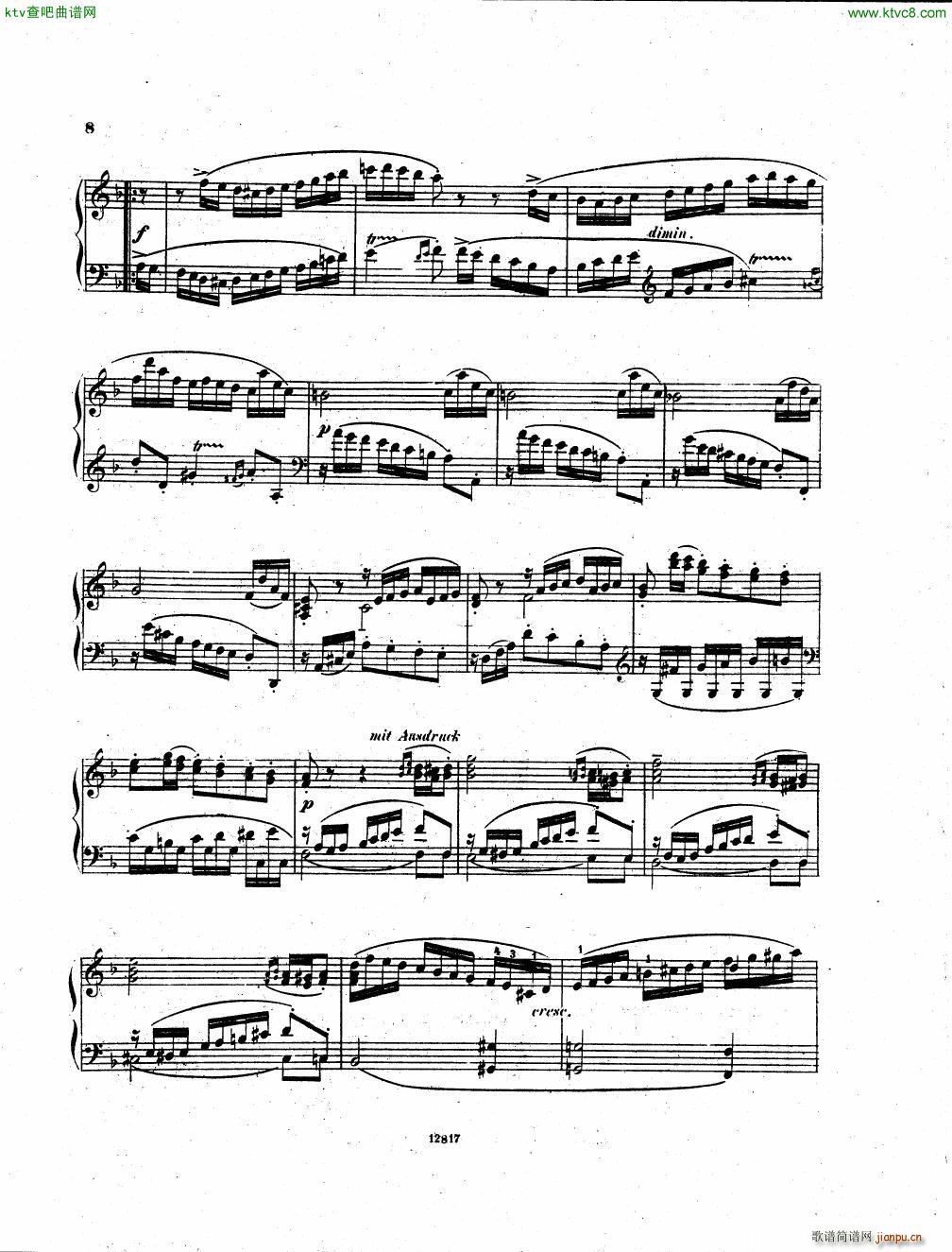 D Albert op 1 Suite in funf Satzen(V)6