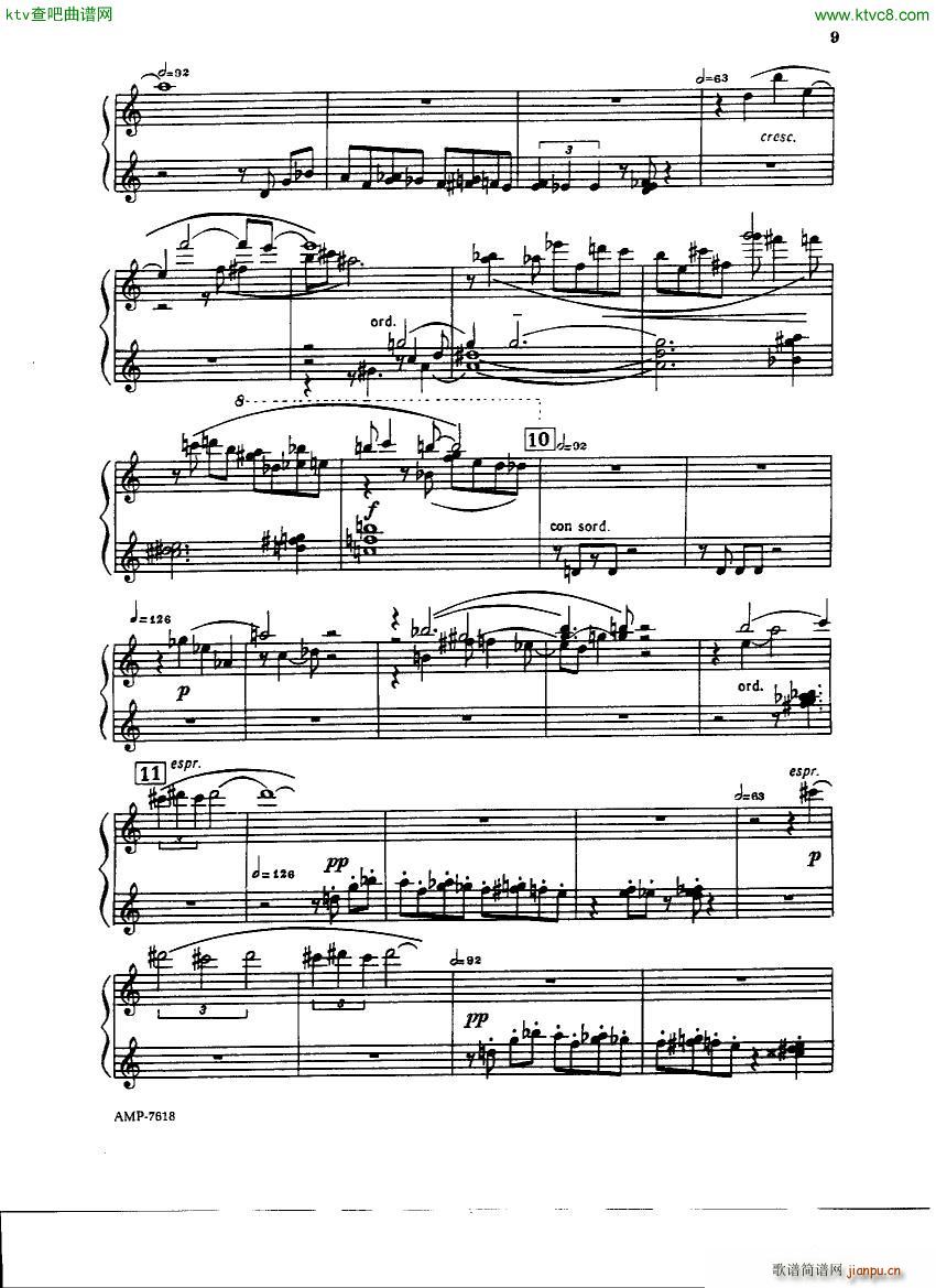 Gubaidulina Sofia Piano Sonata(V)7