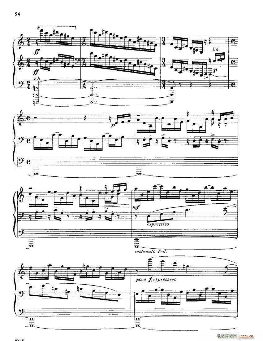 Barber op 26 Piano Sonata(V)32