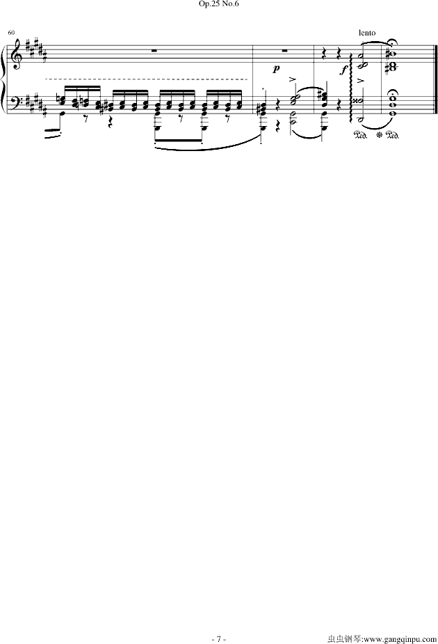 ФOp.25No.6(V)7