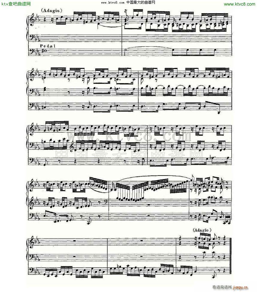 Fugue in C Minor BWV 575 L(fng)V(ʮּ)5