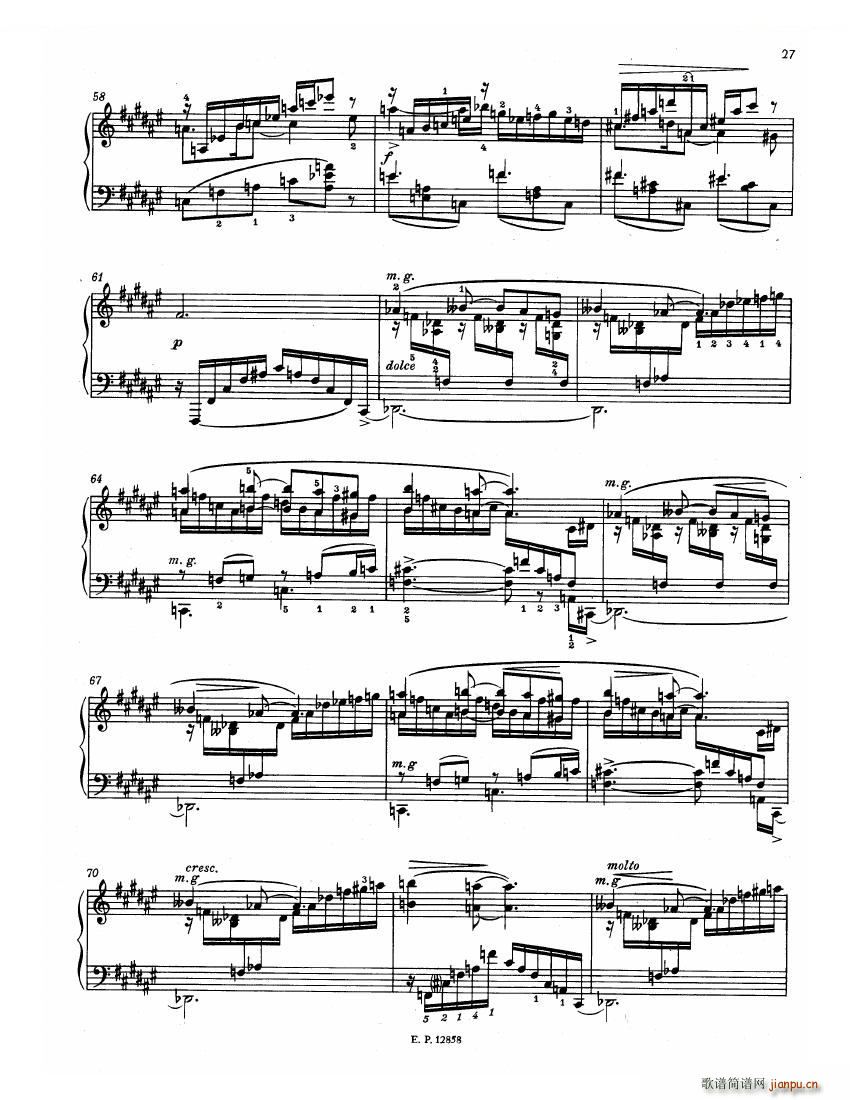 Faure 13 Barcarolle(V)29