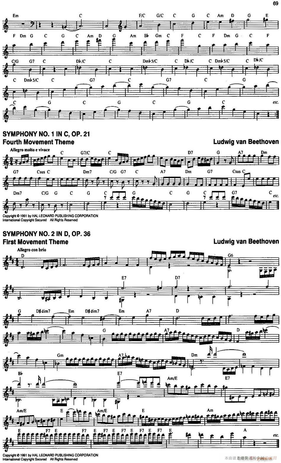 The Real Little Classical Fake Book P61 80(ʮ�ּ�����)9