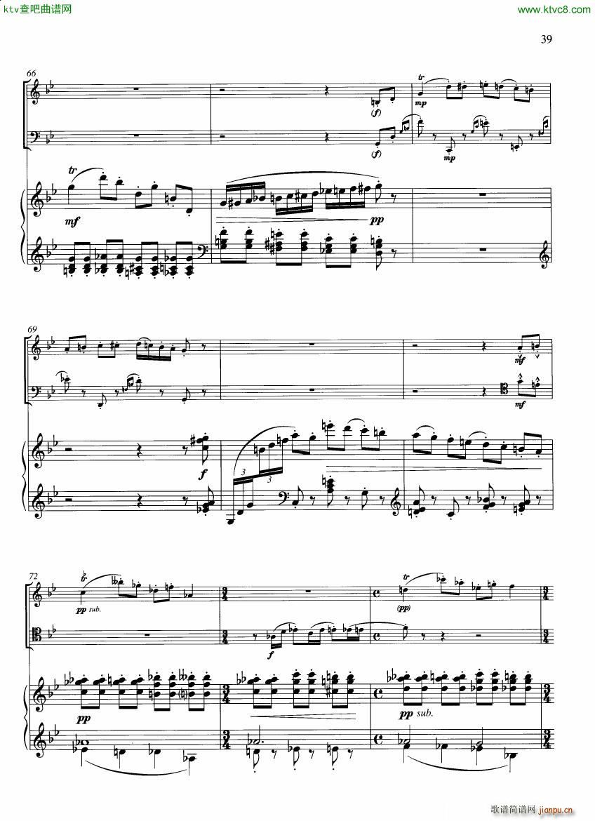 Francaix Trio for oboe bassoon and piano (V)12