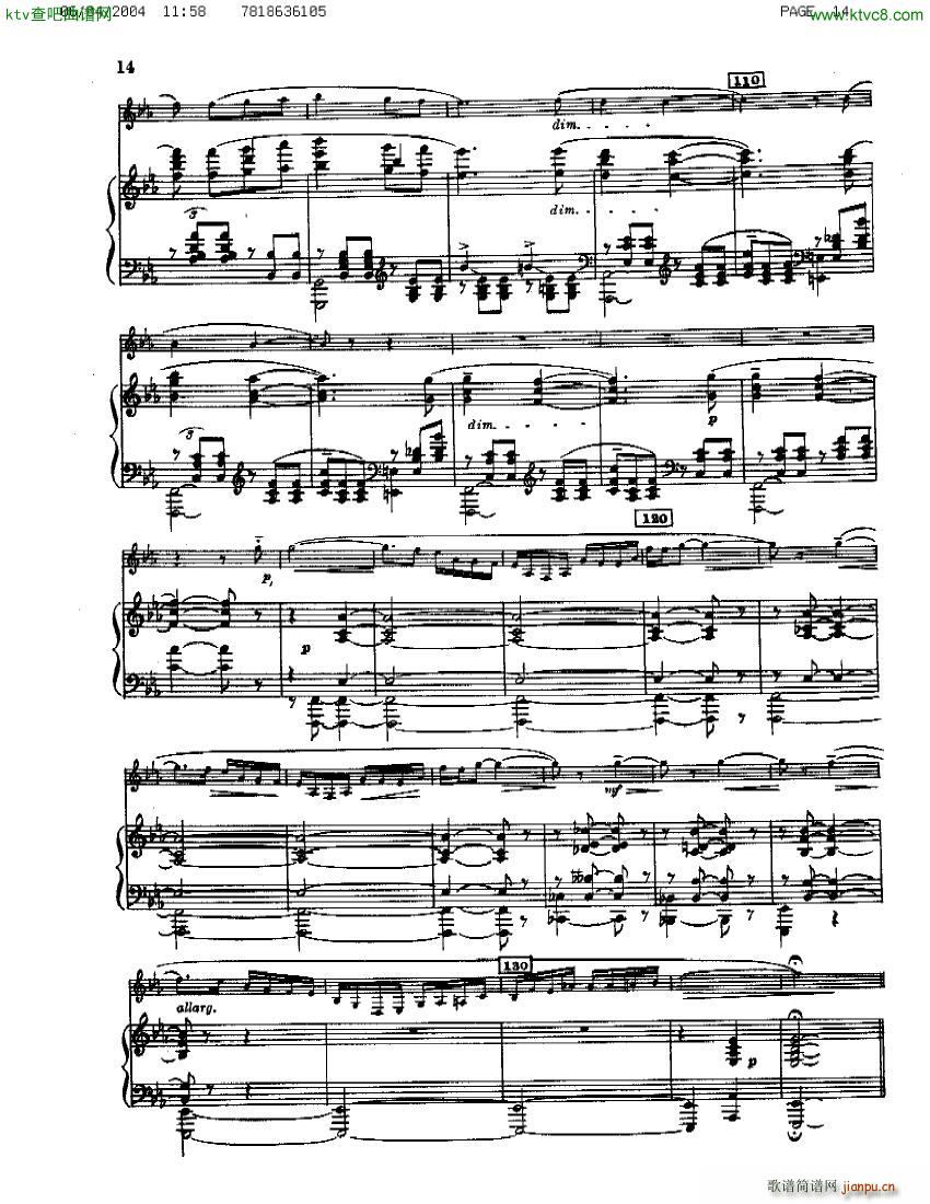 Guastavino Sonata Para Clarinete Y Piano(V)14