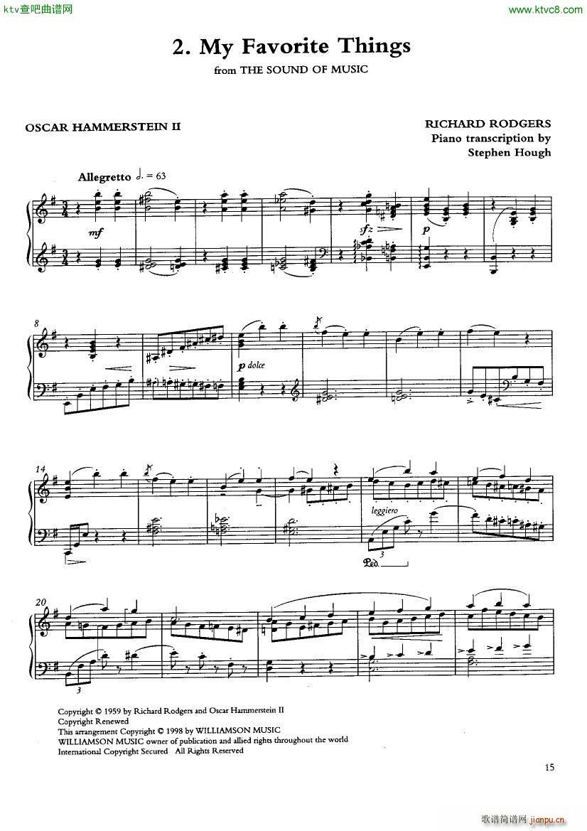 Hough 4 songs(V)15