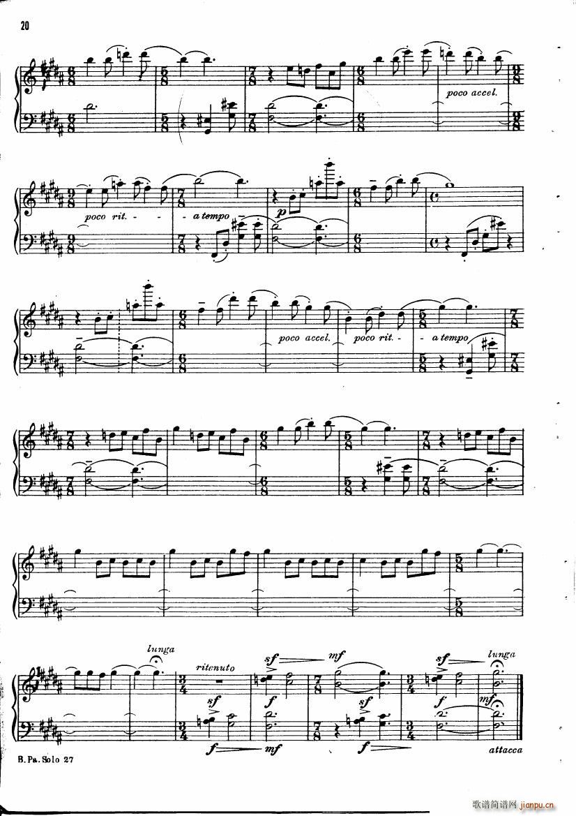 Copland Piano Sonata(V)21