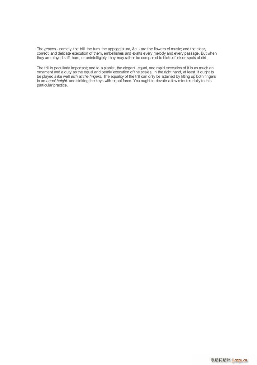 Czerny Piano Letters(V)12