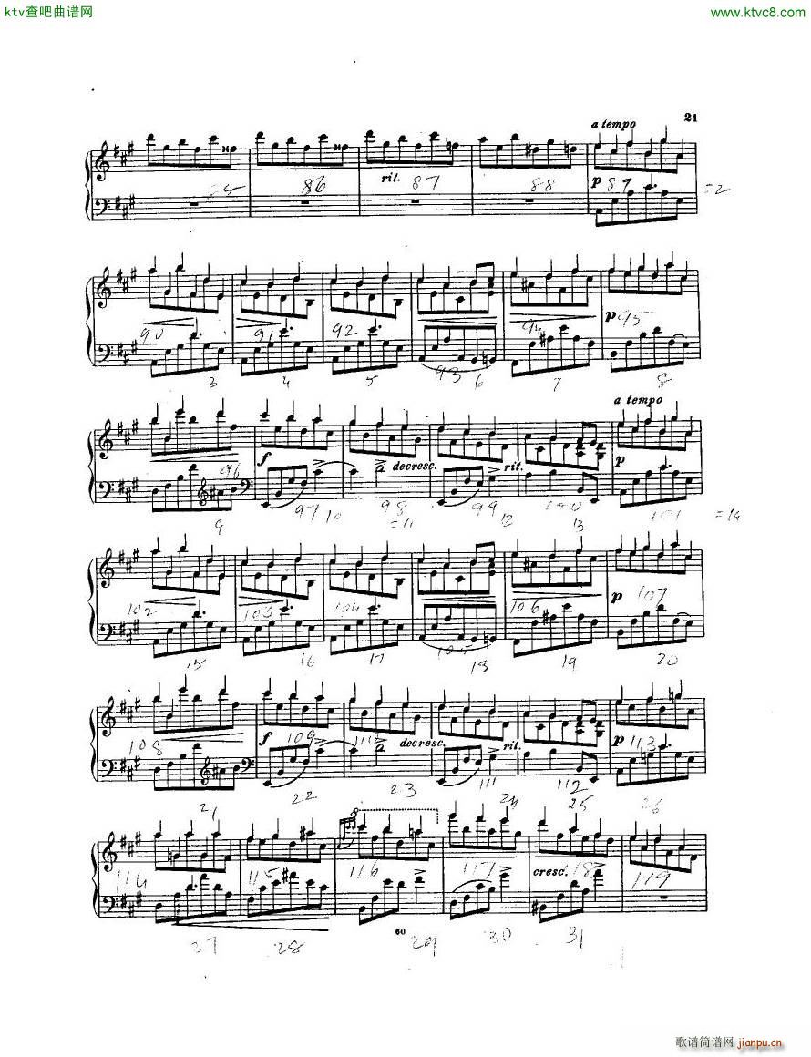 Antipov op 1 Trois Etudes(V)20
