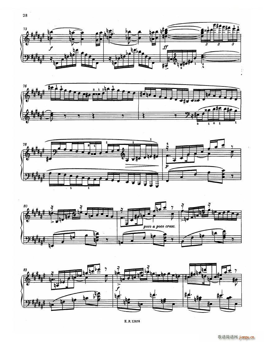 Faure 13 Barcarolle(V)30