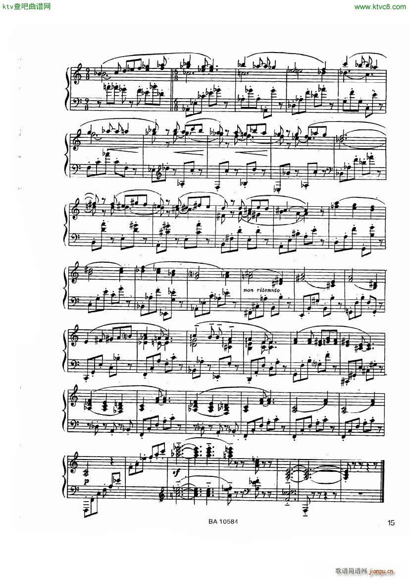 guastavino 10 preludios para piano(V)14