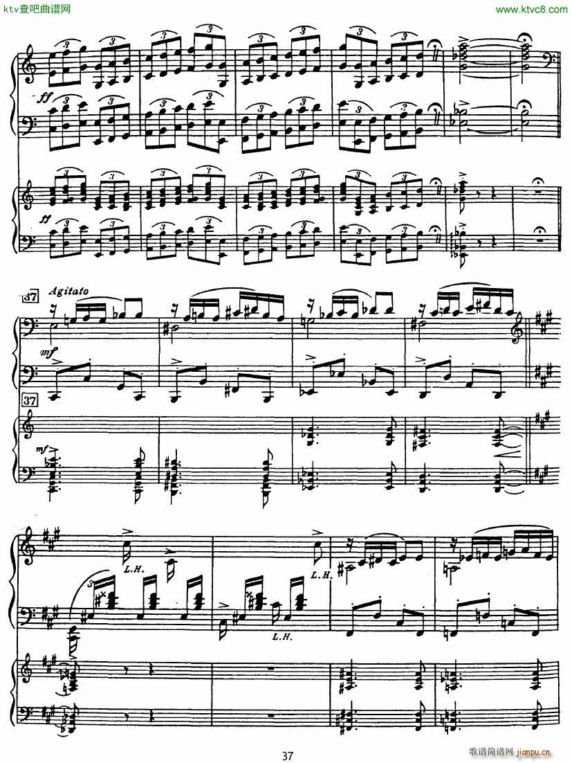 Rhapsody in Blue in Bb major Duet(V)37