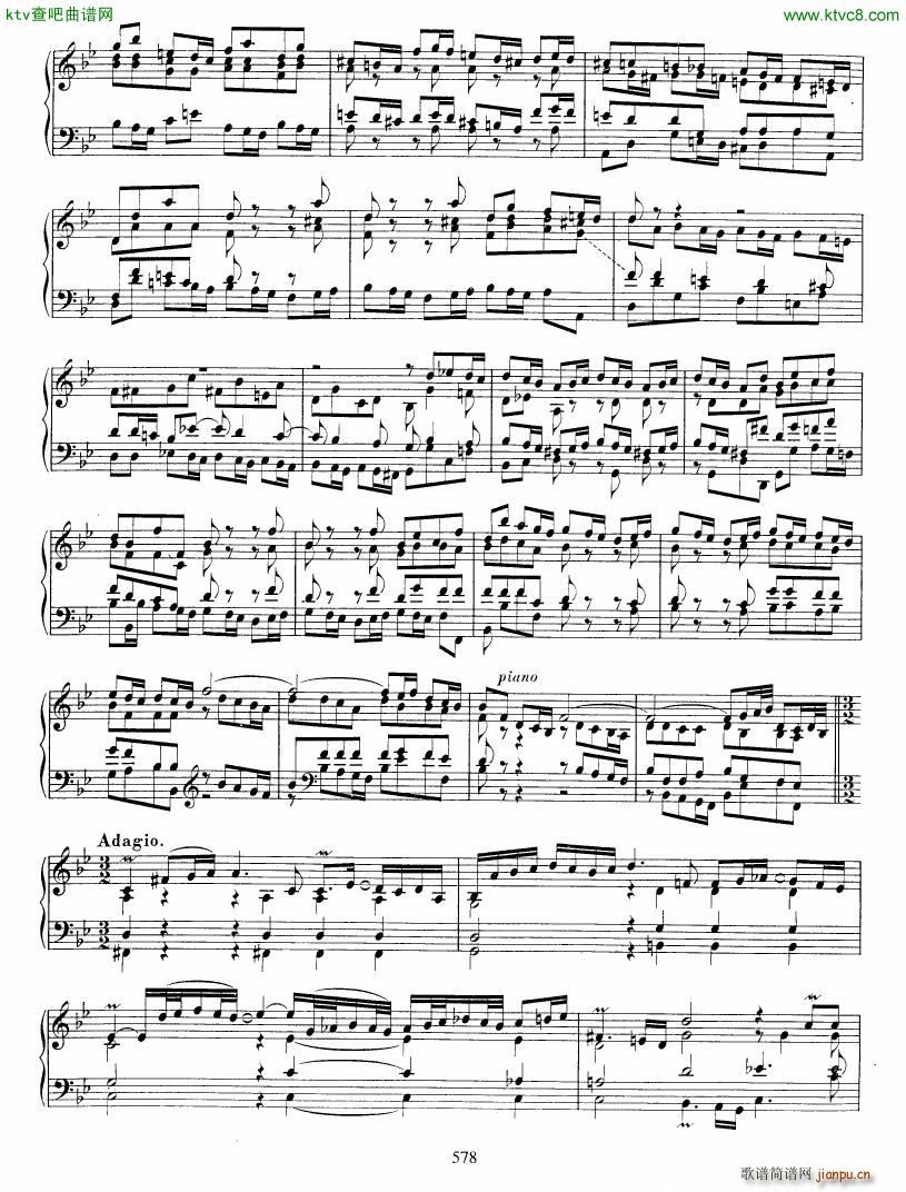 Bach JS BWV 915 Toccata in g(V)3