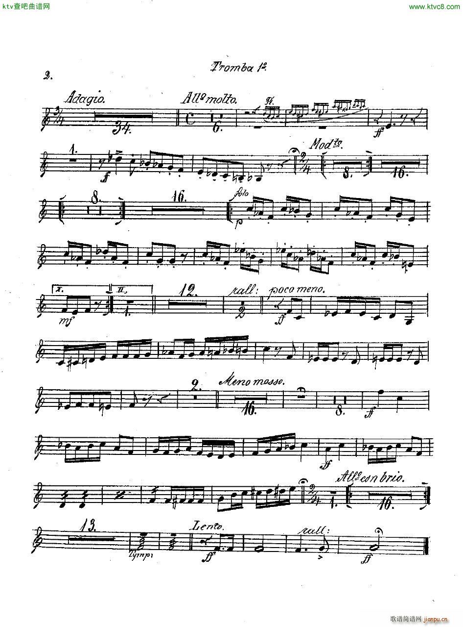 Andersen op 2 Ungarische Fantasie orch parts(V)46