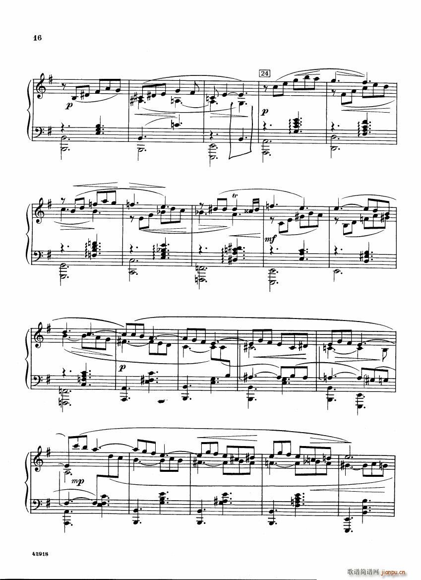 Barber op 28 Souvenirs piano solo(V)16