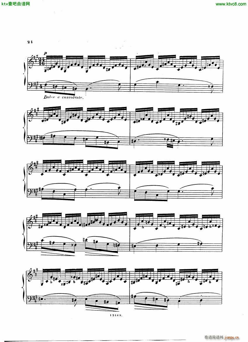 Alkan op 38 Trente Chants(V)24