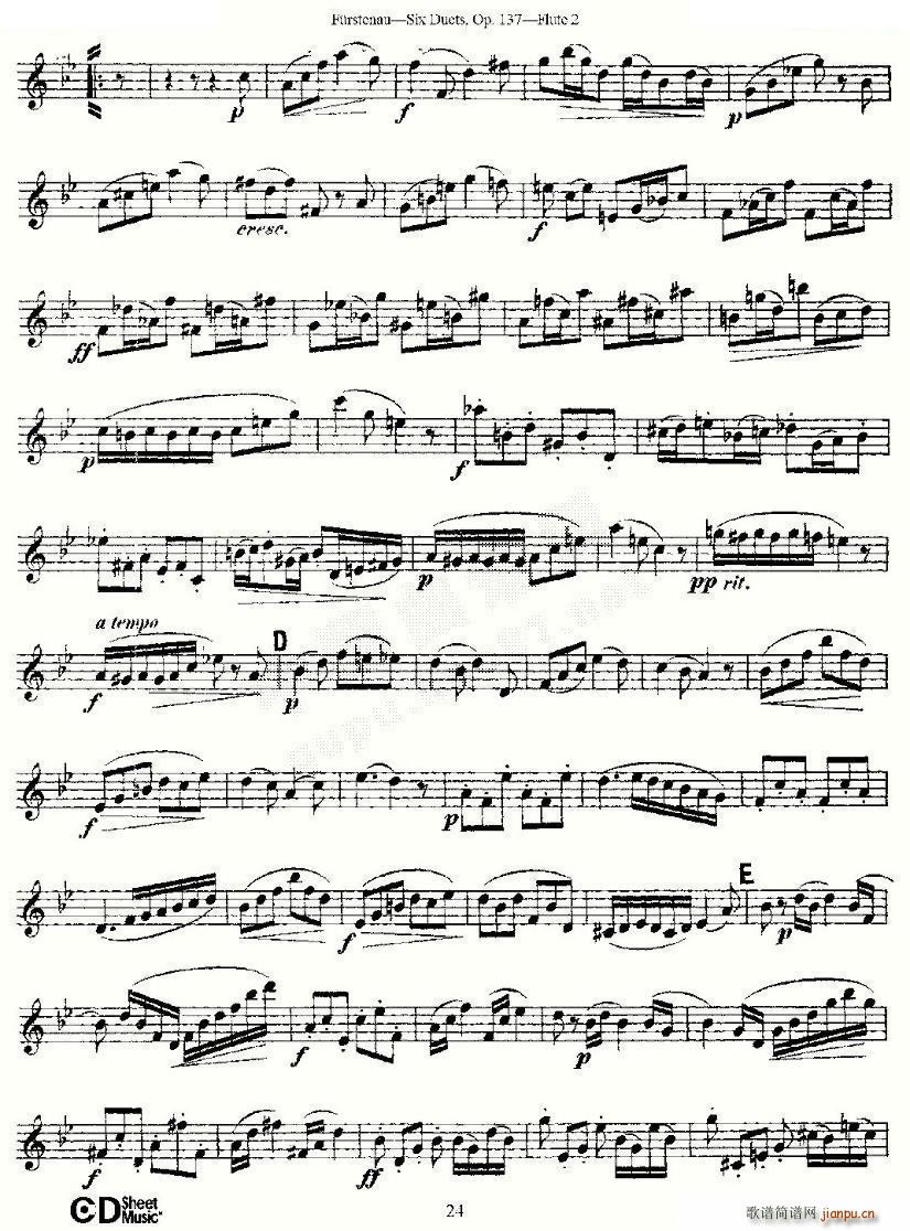 Six Duets Op 137 ֮  Ʒ 137̖ ~(V)9