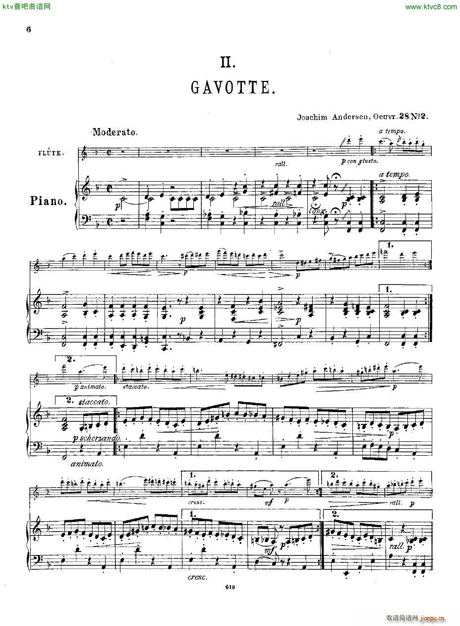 Andersen op 28 Deux morceaux fl pno(V)5