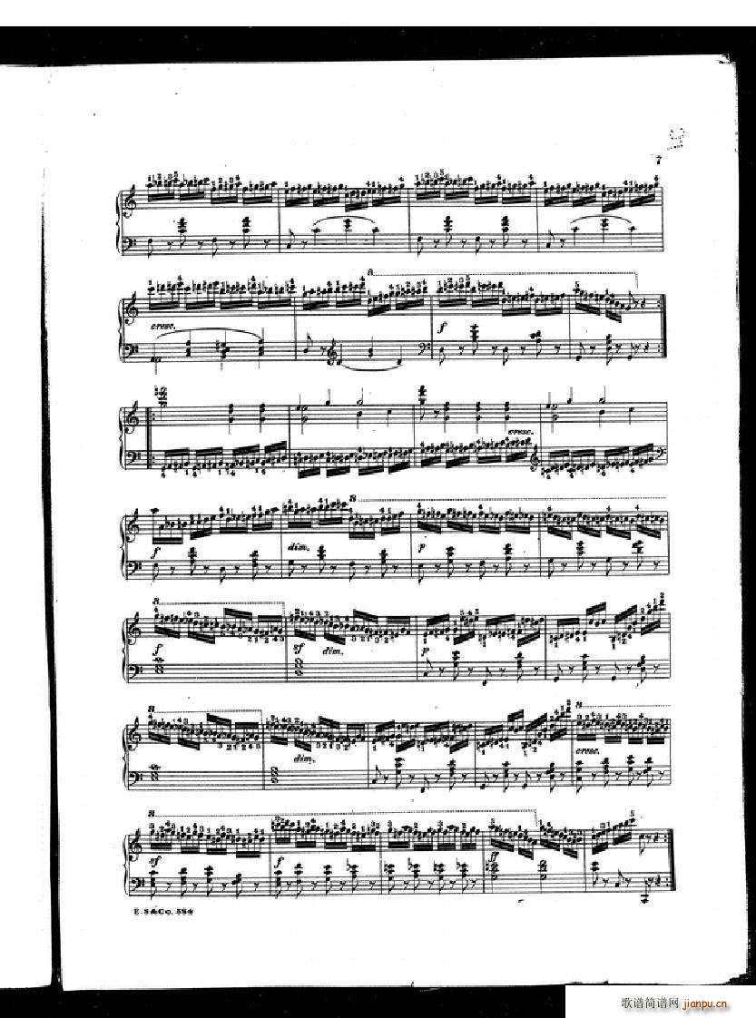 Czerny School of Velocity book 2 Op 299(V)6