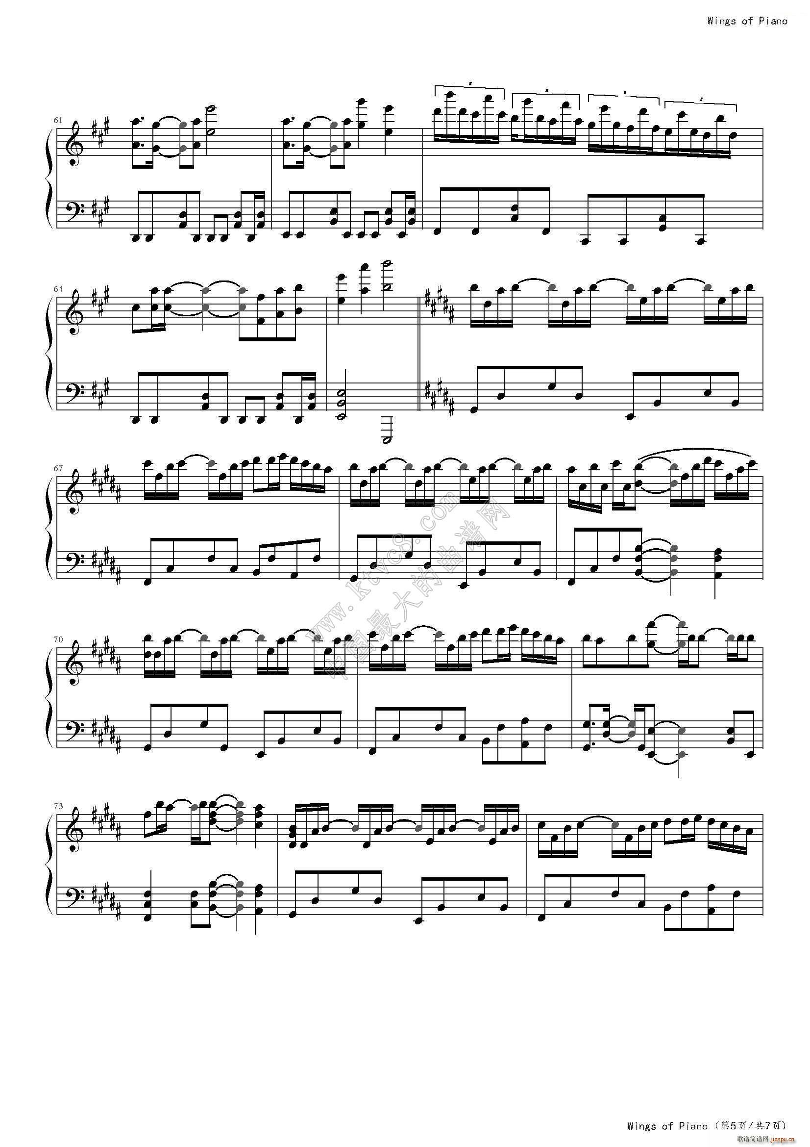 Wings Of Piano ҵL(chng)˳(V)7