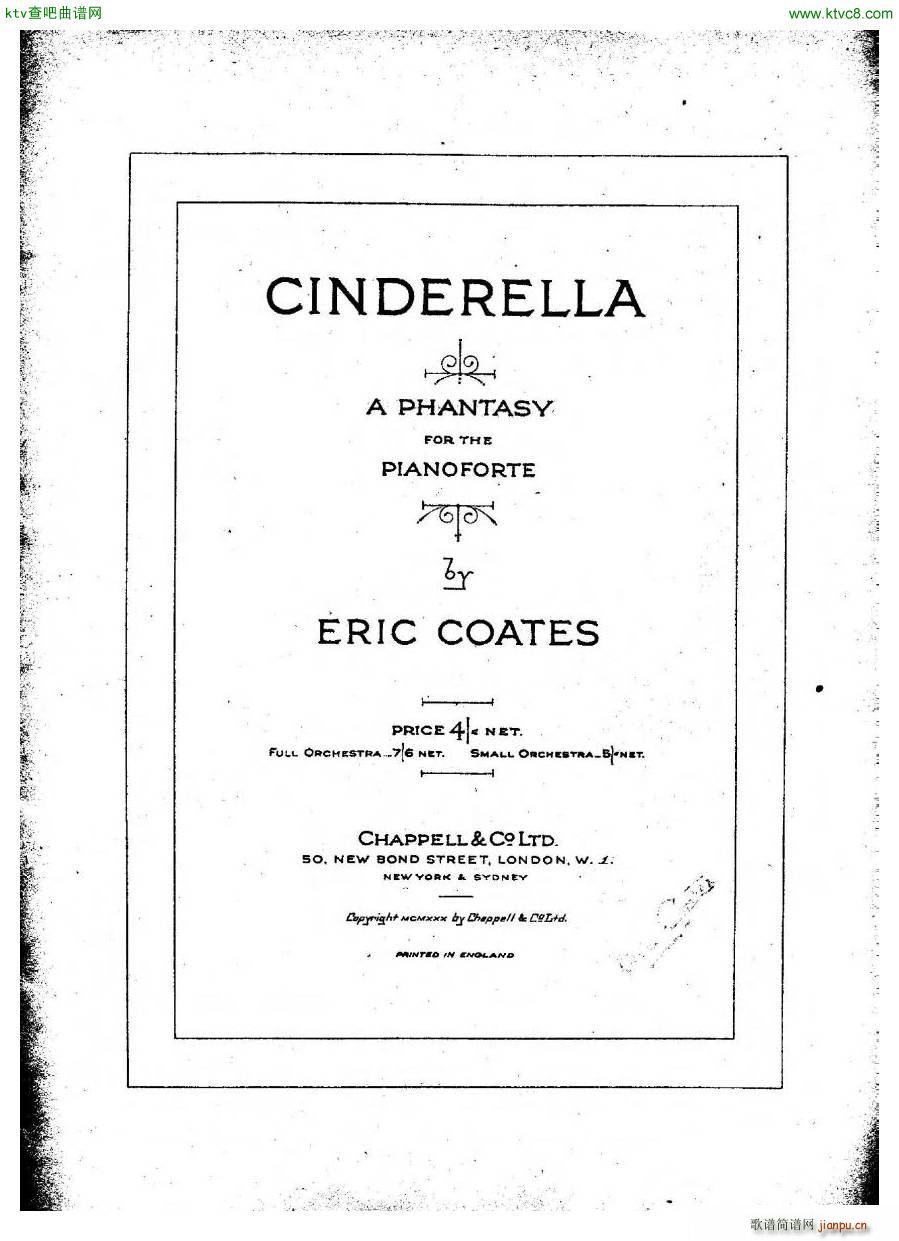 Coates Cinderella 1(V)1