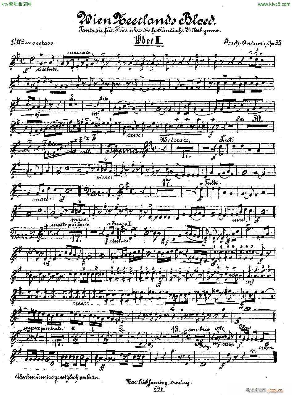 Andersen op 35 Wien Neerlands Bloed orch pts(V)22