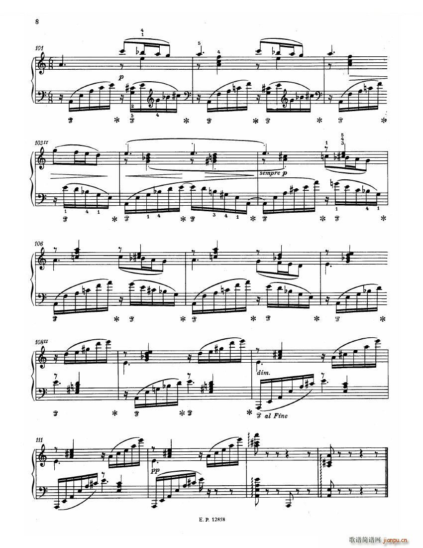 Faure 13 Barcarolle(V)10
