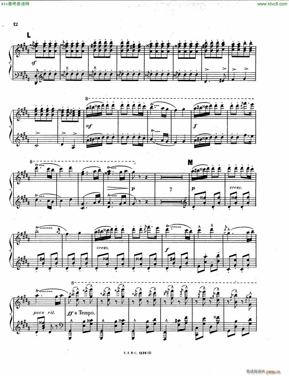 Chaminade Konzerstuck Op 40 reduction(V)16