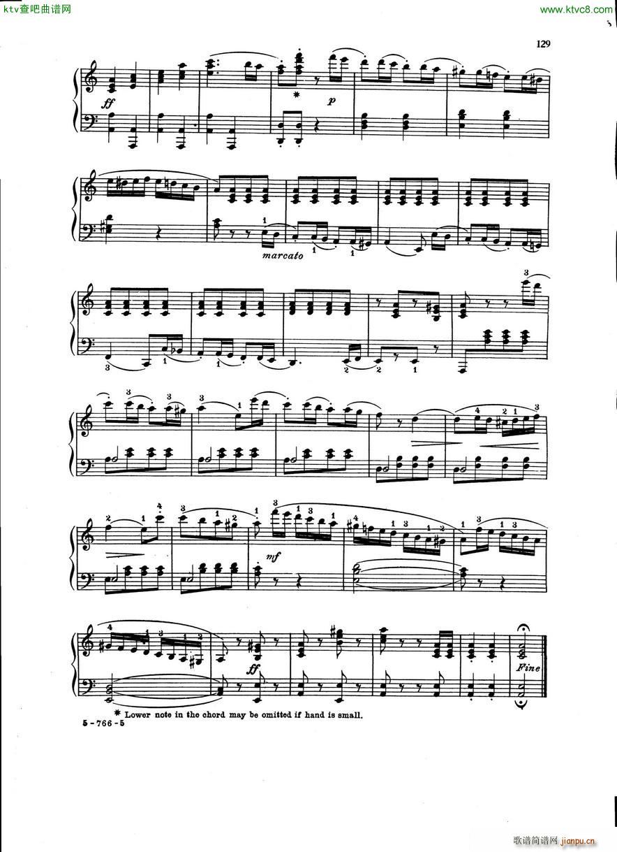 Burgmuller Rondo alla Turca Op 68(V)5