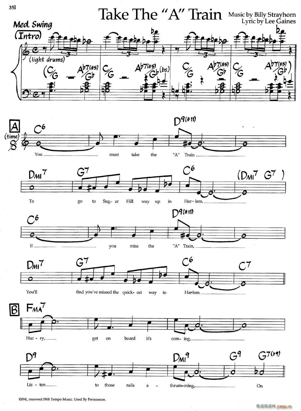 Take The A Train ʿ(V)1