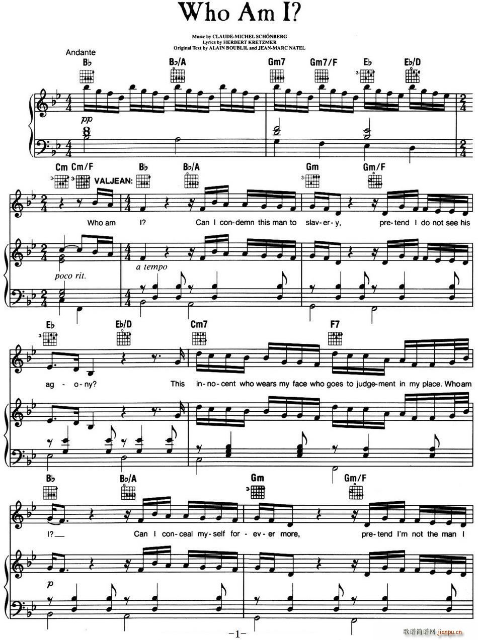 Who Am I (l ) K Les Miserables x(ʮּ)1