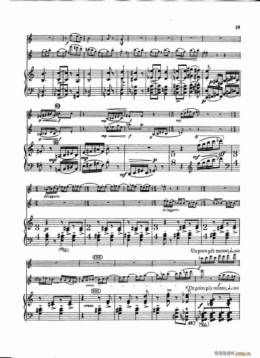 Bartok SZ 111 Contrasts pianoscore(V)20