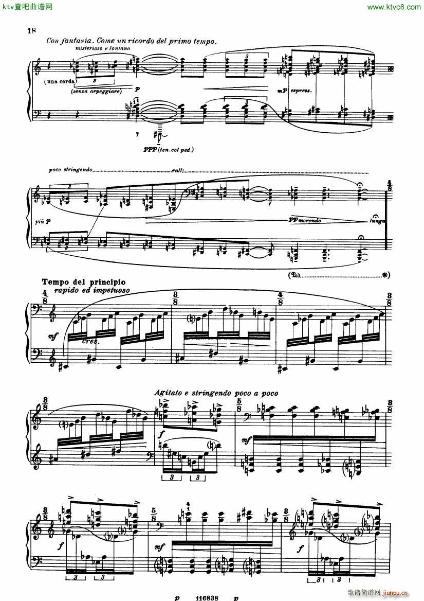 Casella Sonatina piano(V)18