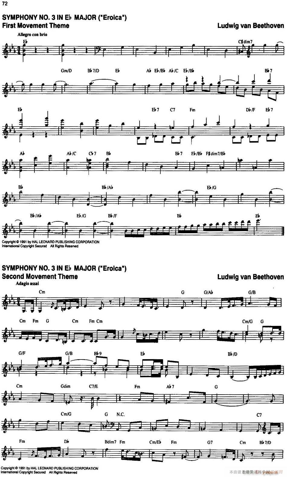 The Real Little Classical Fake Book P61 80(ʮ�ּ�����)12