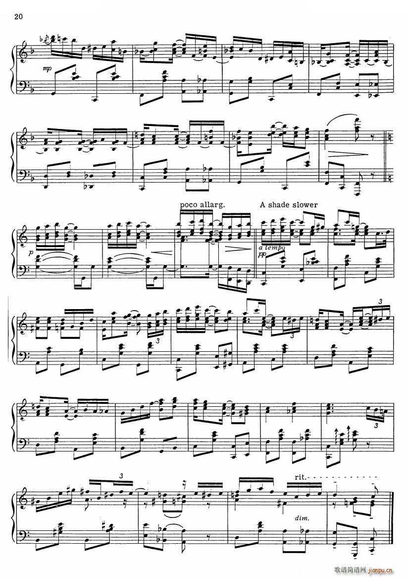 Garden of Eden 4 Rags for Piano(V)21