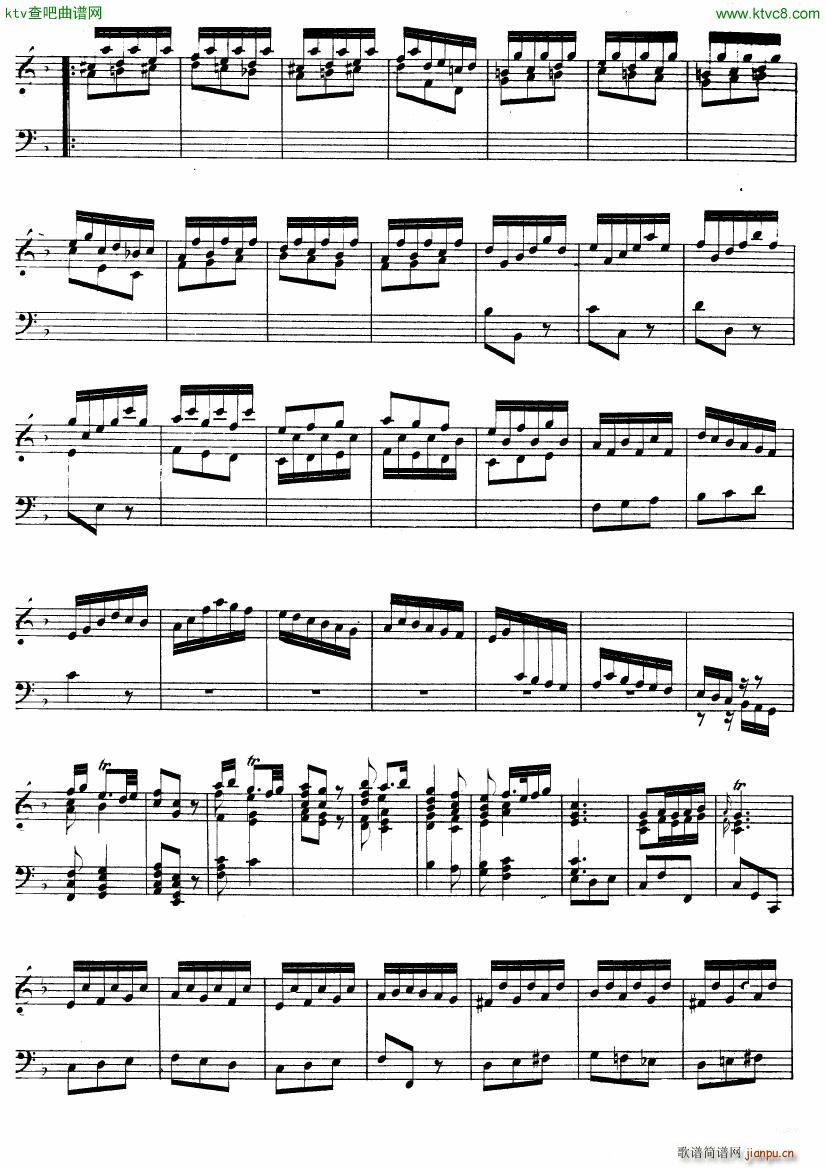 Handel Suite in D minor G112 117(V)5