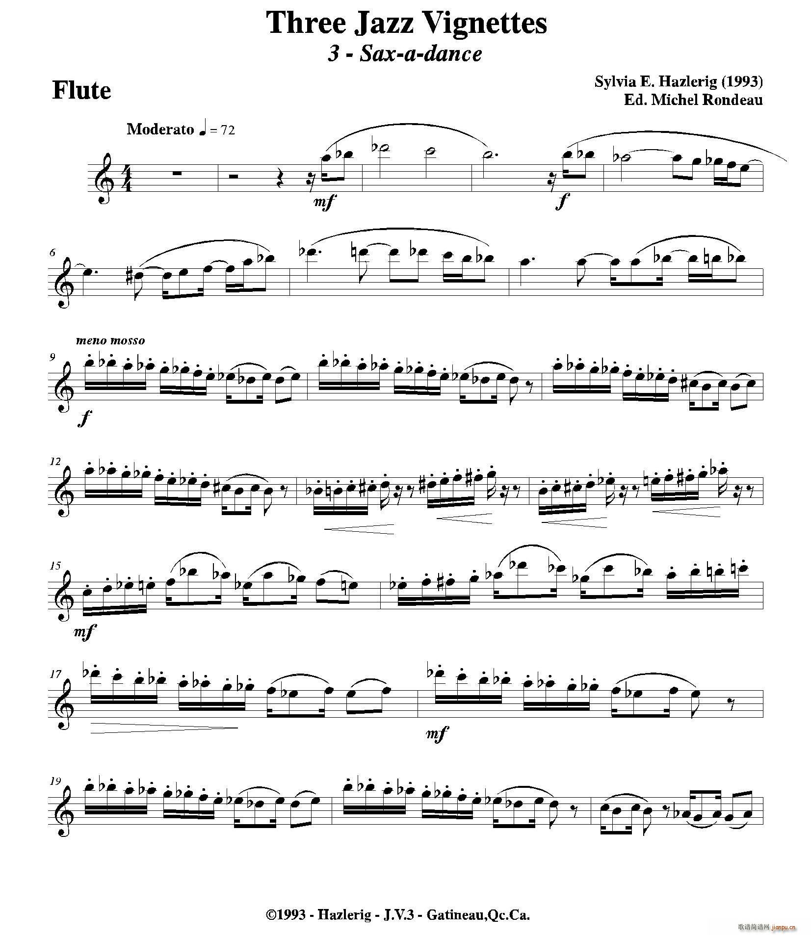 Three jazz vignettes (l ) L(chng)(ѺV)1