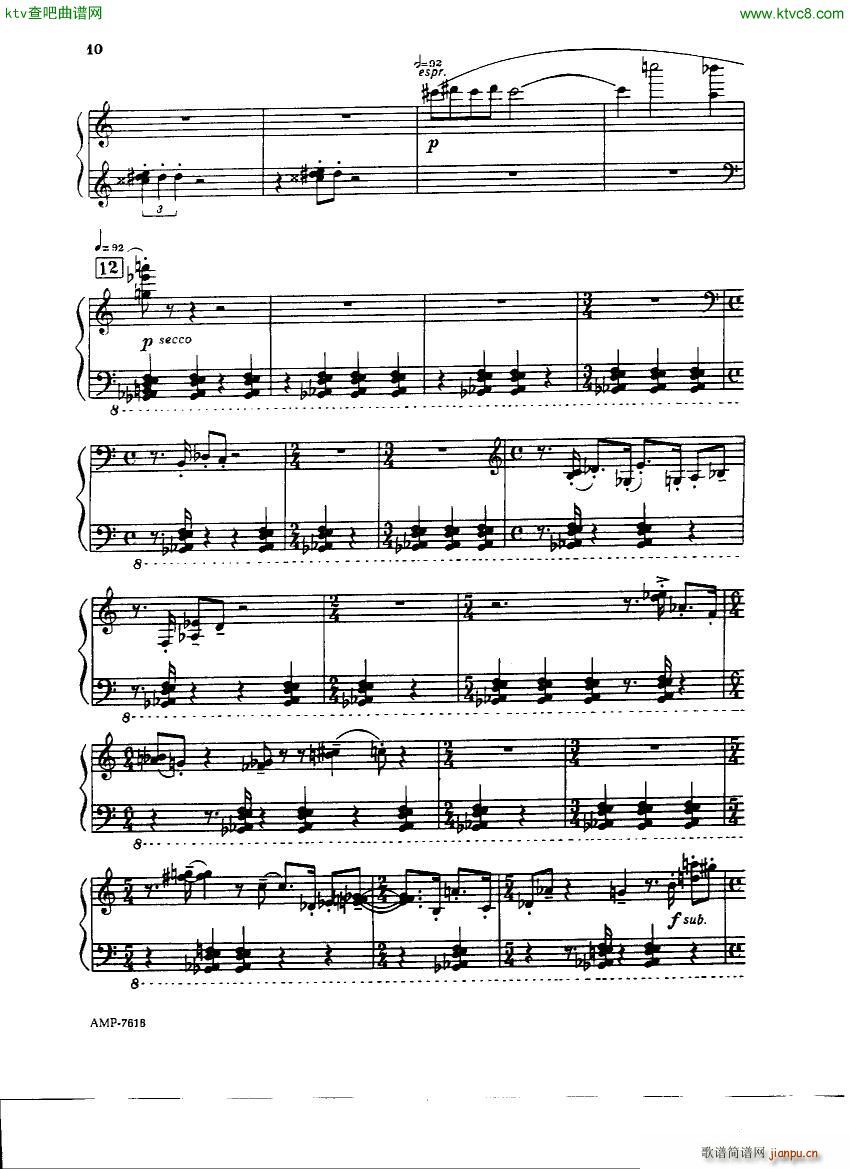 Gubaidulina Sofia Piano Sonata(V)8