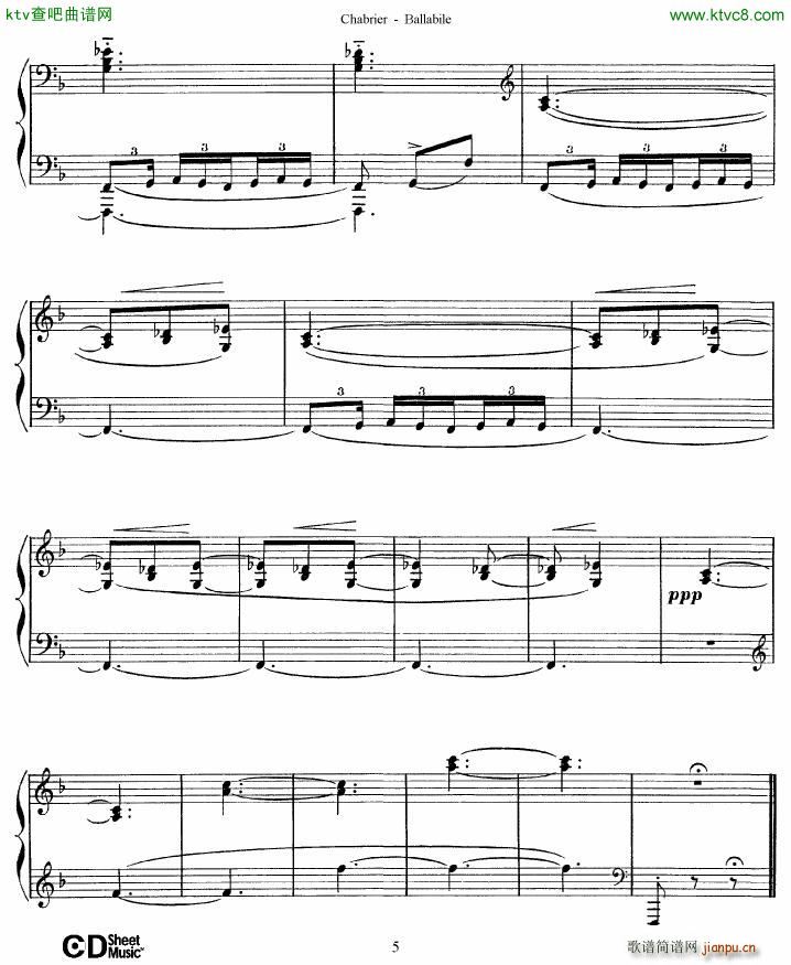 Chabrier Ballabile(V)5