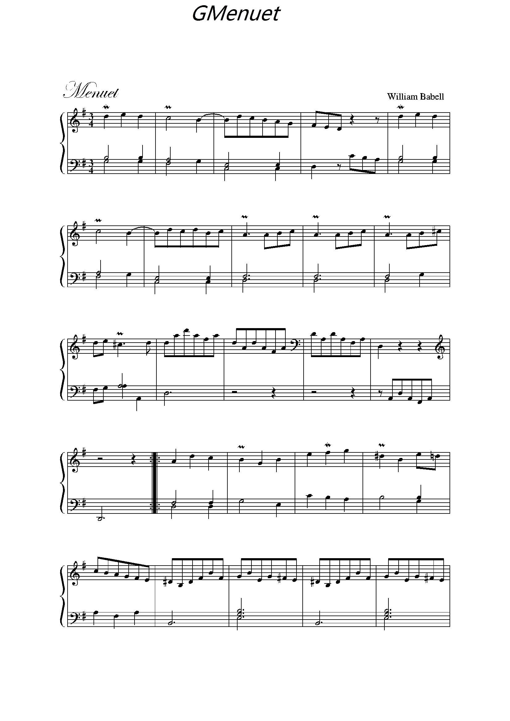 GMenuet(V)1