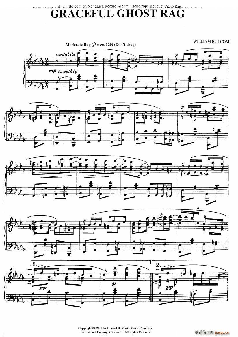 551 classical sheet music piano rags һ(V)39