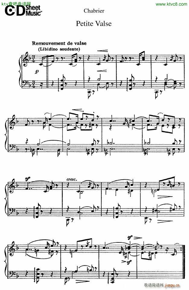 Chabrier Petite Valse(V)1