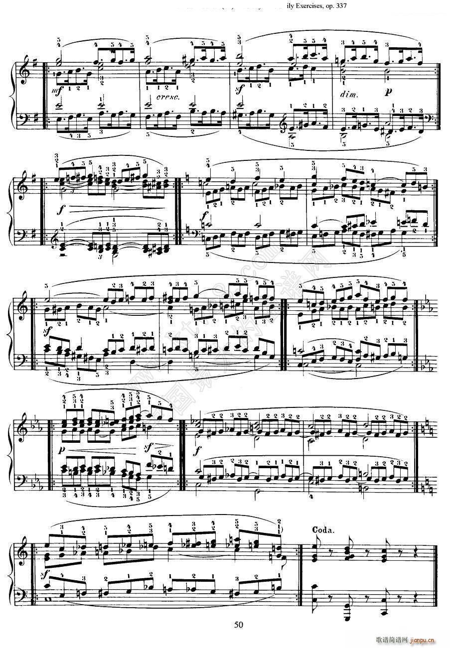 Czerny 40 Daily Exerci Op 337 35 40 40ճӖ(V)5