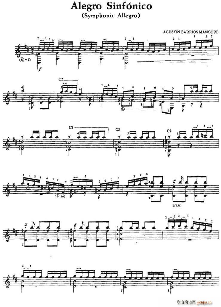 Alegro Sinfonico ŵ伪(V)1