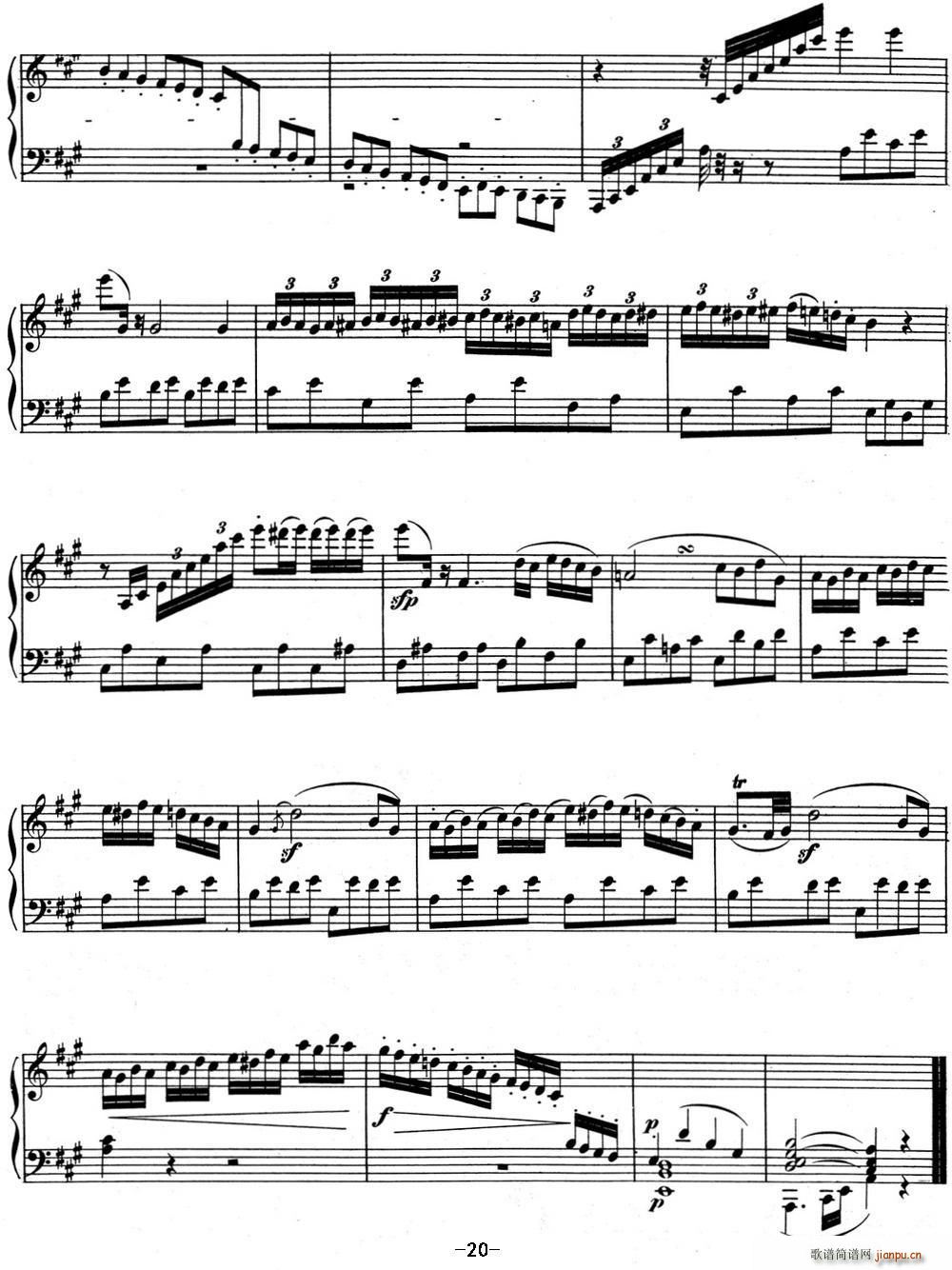 ؐQ02 A{ Op 2 No 2 A major(V)20