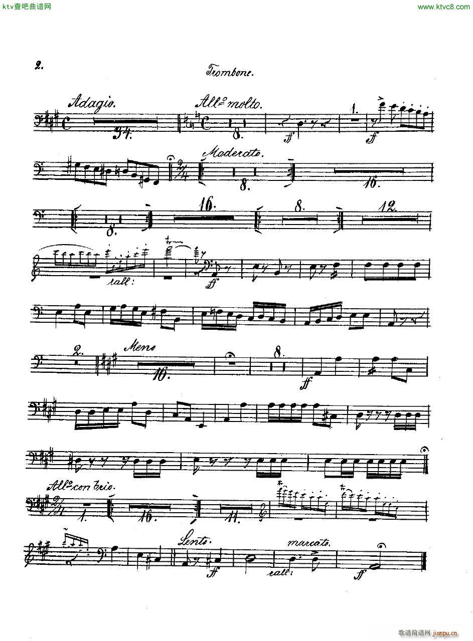Andersen op 2 Ungarische Fantasie orch parts(V)50