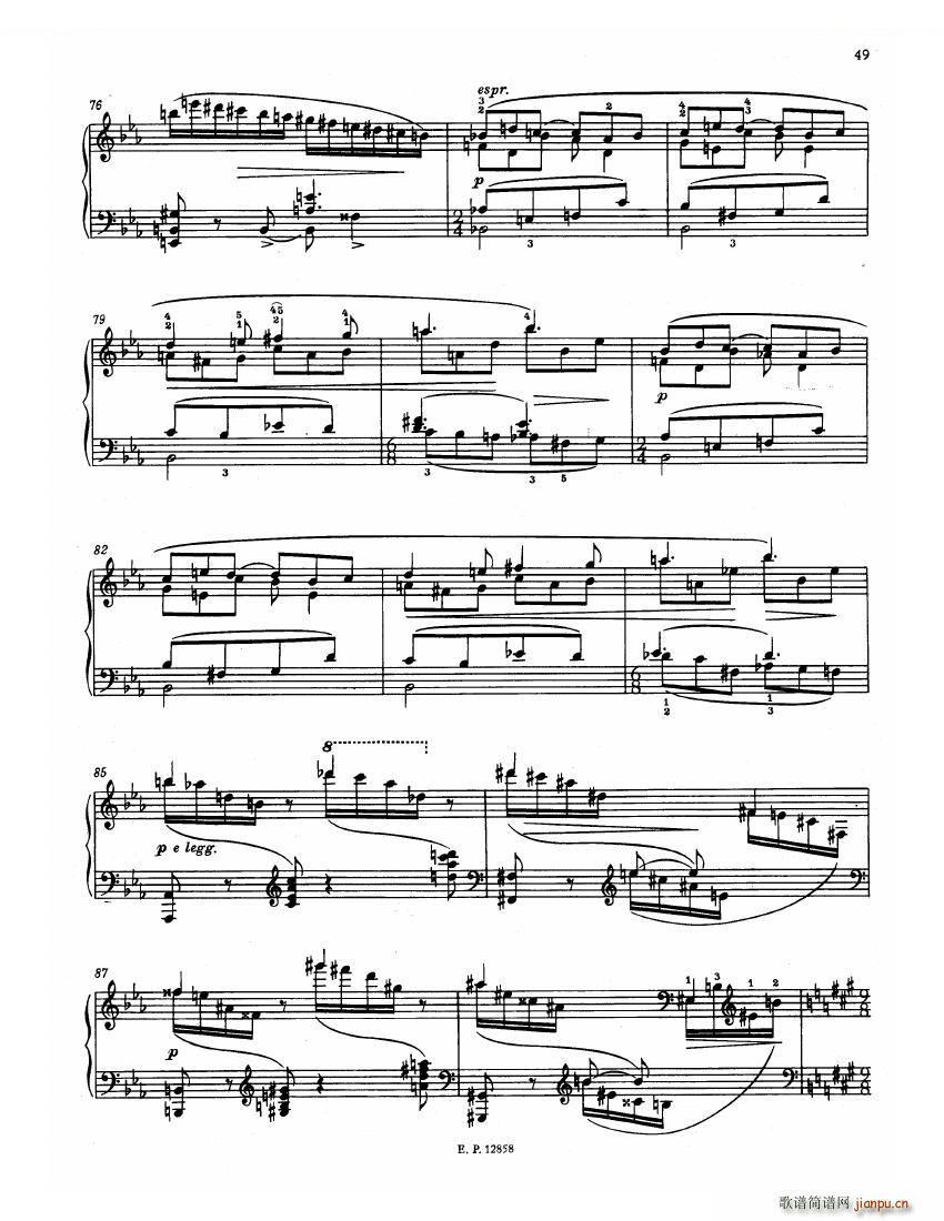 Faure 13 Barcarolle(V)51