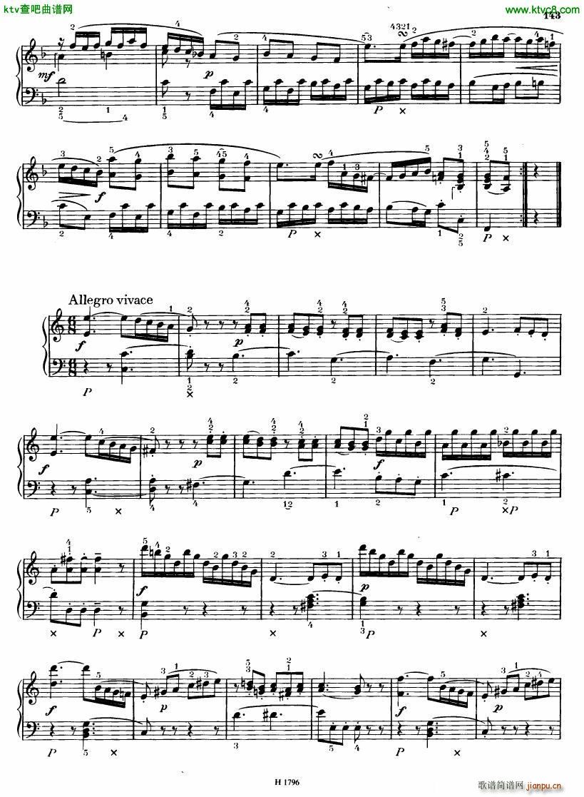 Benda 16 Sonatas (V)14