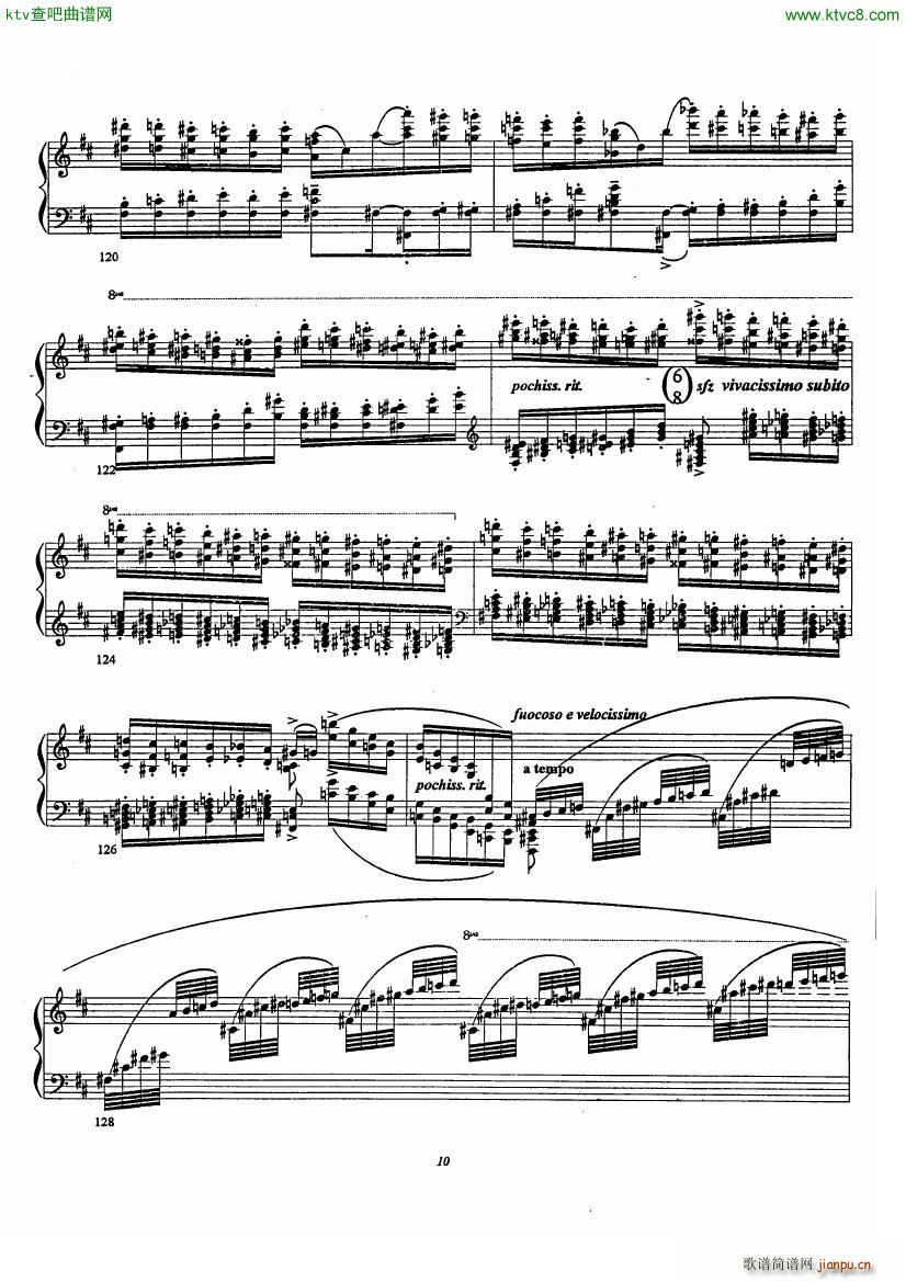 Etude No 3 La Campanella D aprs Paganini Liszt(V)10