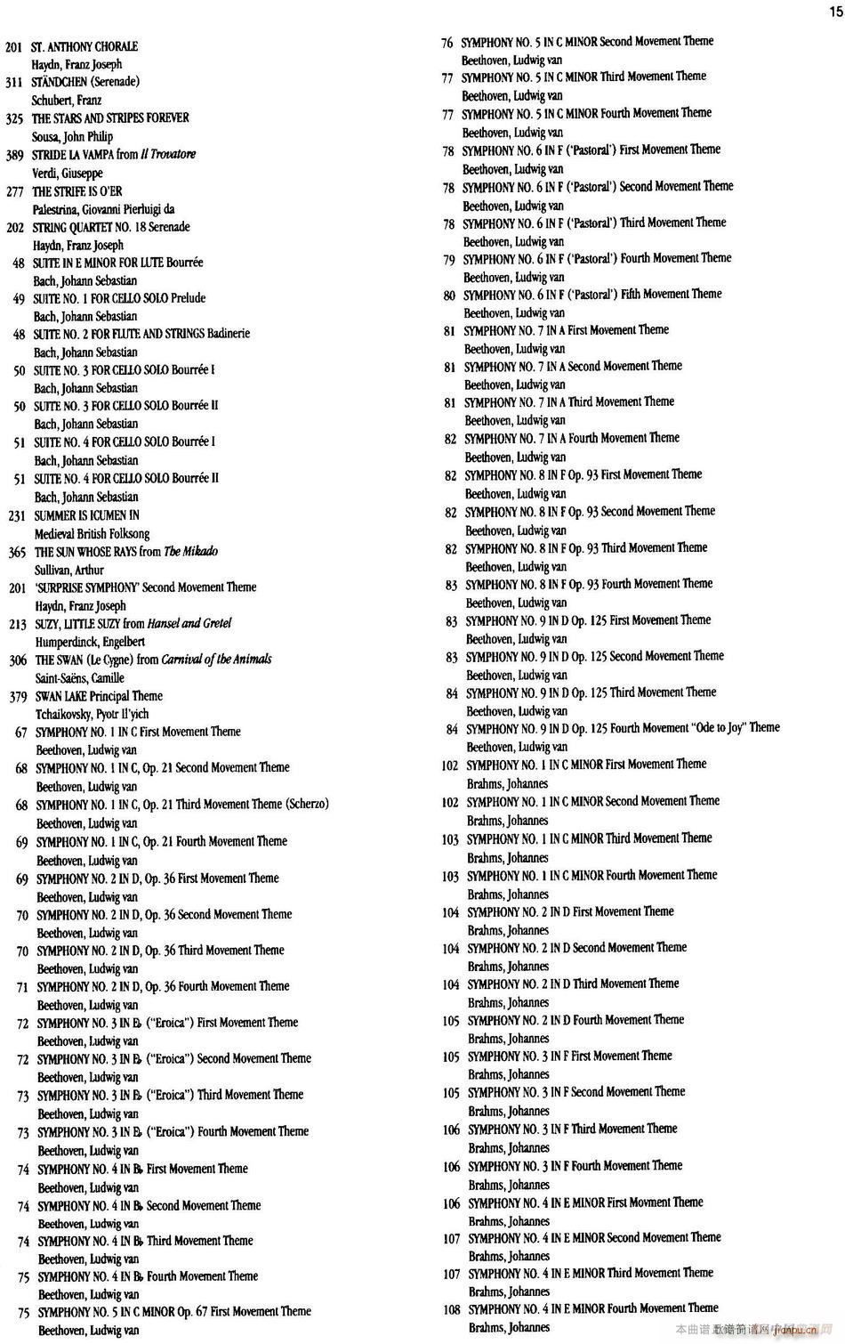 The Real Little Classical Fake Book P1 20(ʮ�ּ�����)15